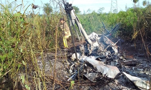 Reportan caída de helicóptero en Yby Yaú, confirman dos fallecidos - OviedoPress