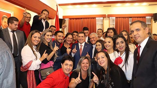 Kapeto Cano y comitiva visitaron al presidente de la ANR en la Junta de Gobierno | DIARIO PRIMERA PLANA