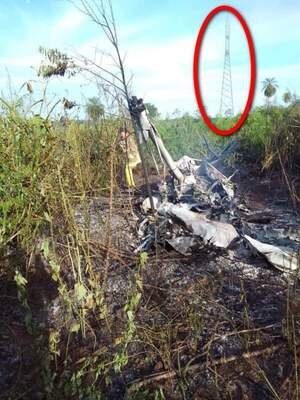 Caída de un helicóptero de Yby Yau: Reportan 2 muertos