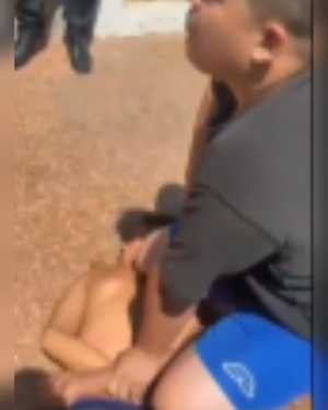 (VIDEO)Ciudadano héroe atrapó a un ladrón y lo hizo declarar en la fiscalía