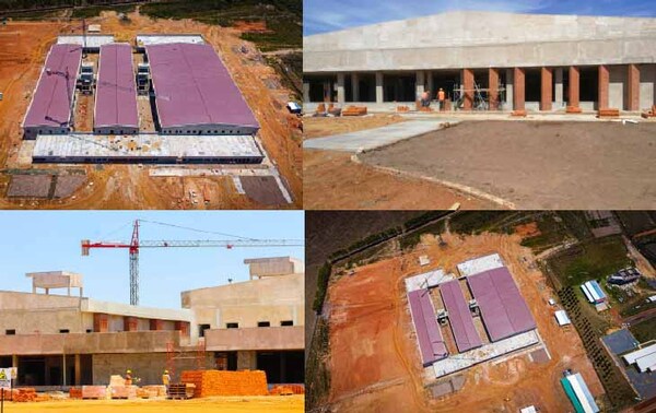 Gran Hospital de Coronel Oviedo presenta un 39% de avance en su construcción – Prensa 5