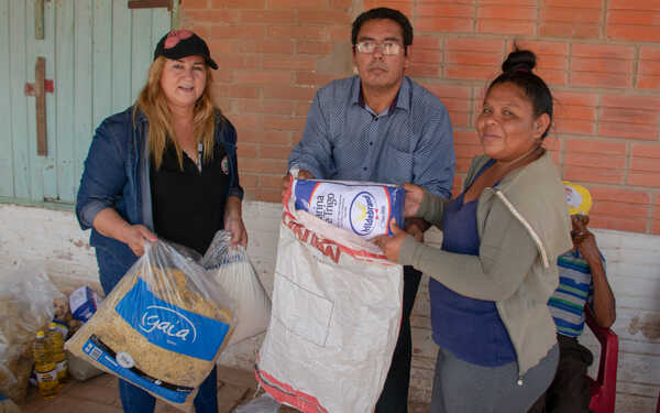 Cooperación interinstitucional permitió la asistencia a familias indígenas de Mcal. Estigarribia