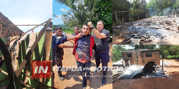 TRAS LA DETENCIÓN DE “CHILO”, BANDA DELICTIVA CAUSÓ DESTROZOS EN ALTO VERÁ - Itapúa Noticias