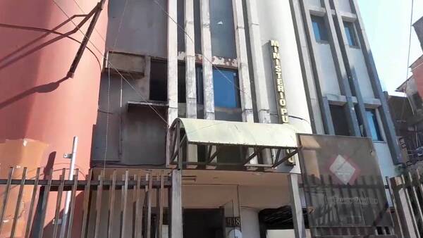 Fiscalía Nº 3 suspende actividades por reporte de incendio en la unidad
