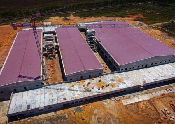 La construcción del Gran Hospital de Coronel Oviedo se aproxima al 40% de ejecución