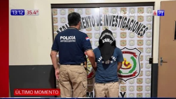 Quinto detenido por secuestro exprés - Noticias Paraguay