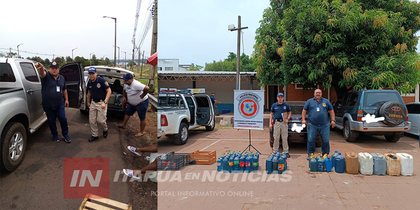 AGENTES INCAUTARON MERCADERÍAS EN DISTINTOS PUNTOS DE ITAPÚA - Itapúa Noticias