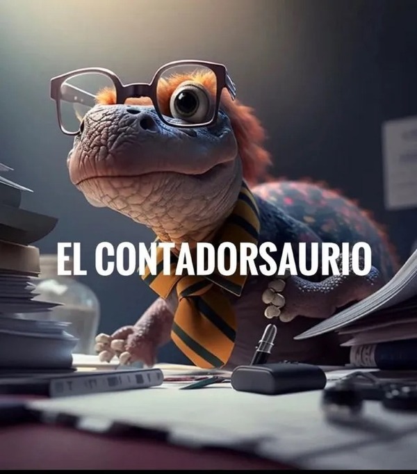 Dinosaurios con profesiones, la nueva tendencia en redes sociales