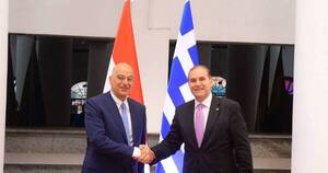 La Nación / Canciller nacional repasa agenda bilateral con Grecia, reforzando inversiones y cooperaciones