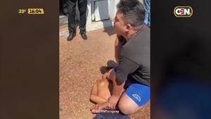 Detuvó al ladrón y lo entregó a la Físcalía - C9N