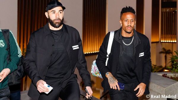 Benzema y Militao ya están en Rabat