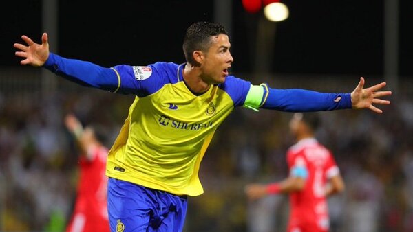 Cristiano Ronaldo marca cuatro goles para el Al Nassr