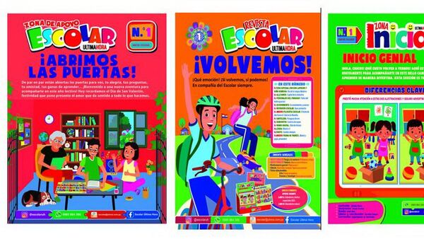 Escolar de ÚH vuelve el martes 14 para dar apoyo a la educación