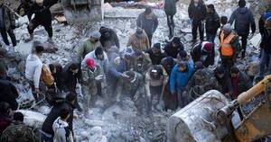 La Nación / Se apaga la esperanza: más 21.000 muertos por sismo en Turquía y Siria