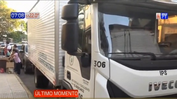 IPS remite camionadas de documentos tras intimación de juez - Noticias Paraguay