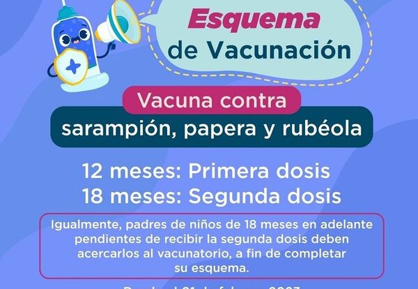 Emiten alerta epidemiológica por sarampión