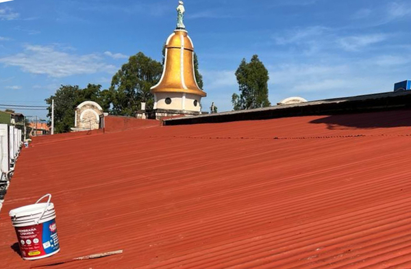 El templo de la parroquia San Lucas es sometido a trabajos de mantenimiento - La Clave