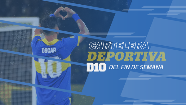 Cartelera deportiva con una grilla de partidazos