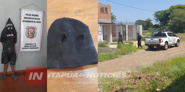 CAPTURARON A SUJETO CON FRONDOSOS ANTECEDENTES EN ENCARNACIÓN - Itapúa Noticias