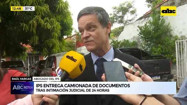 IPS entrega camionada de documentos - ABC Noticias - ABC Color