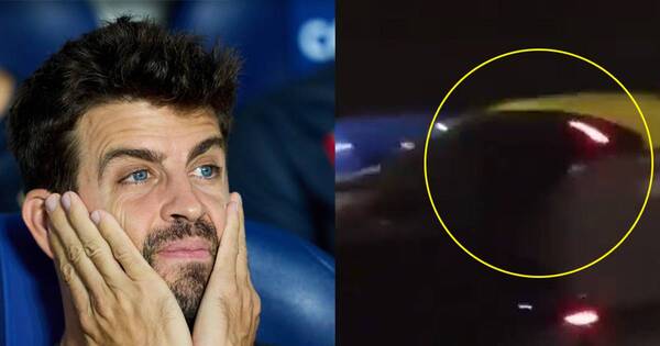 La Nación / ¡Apurado! Con la valijera abierta Piqué se marchó raudamente de la casa de Shakira