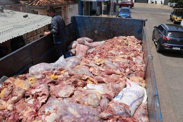 Diario HOY | Incautaron más de 10.000 kilos de carne equina, creen que origen sería Brasil
