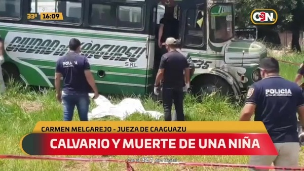Calvario y muerte de una niña en Caaguazú - C9N