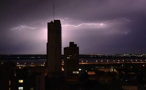 Activan alerta de tormentas para cinco departamentos - Nacionales - ABC Color