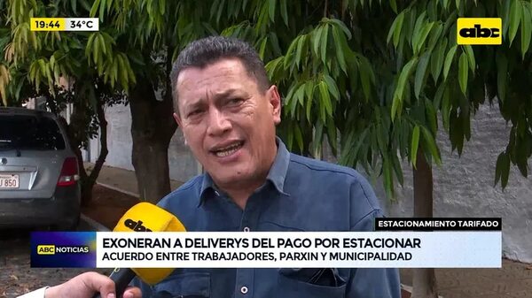 Exoneran a deliverys del pago por estacionar - ABC Noticias - ABC Color