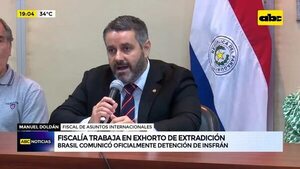 Fiscalía trabaja en exhorto de extradición - ABC Noticias - ABC Color
