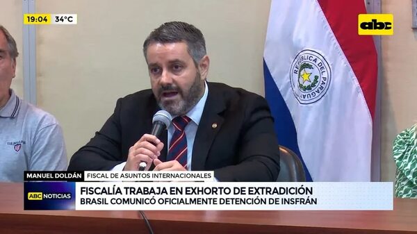 Fiscalía trabaja en exhorto de extradición - ABC Noticias - ABC Color