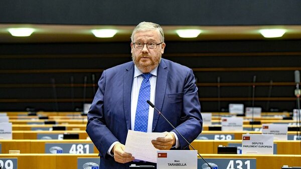 El eurodiputado Marc Tarabella detenido por el escándalo de corrupción de la Eurocámara