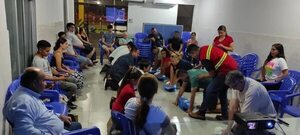 Bomberos de Luque realizan taller de primeros auxilios, requisito obligatorio para la licencia de conducir - Nacionales - ABC Color
