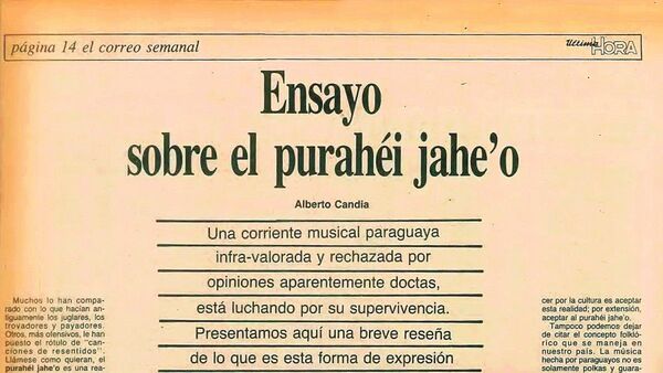 Ensayo sobre el purahéi jahe'o