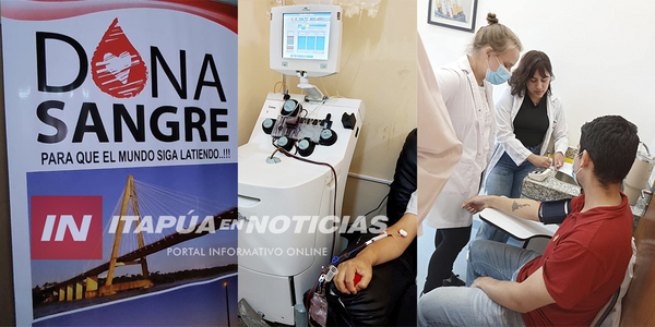 BUSCAN AUMENTAR CANTIDAD DE DONADORES DE SANGRE VOLUNTARIOS EN ENCARNACIÓN - Itapúa Noticias