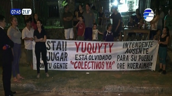 Pobladores de Areguá reclaman falta de buses - Noticias Paraguay