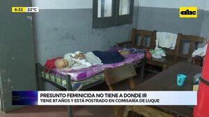 Presunto feminicida no tiene sitio a donde ir   - ABC Noticias - ABC Color