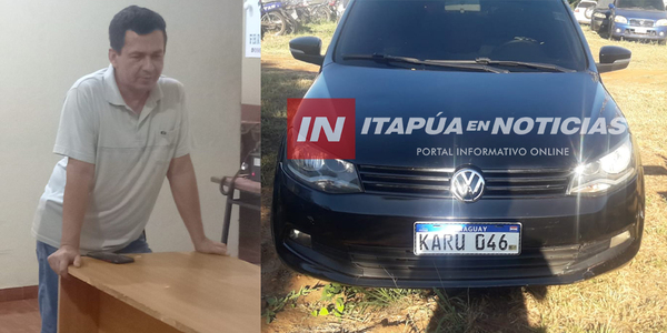 LLAMATIVO: AUTO DE POLICÍA QUE GOLPEÓ A UN AGENTE DE TRÁNSITO NO FIGURA EN EL REGISTRO DEL AUTOMOTOR - Itapúa Noticias