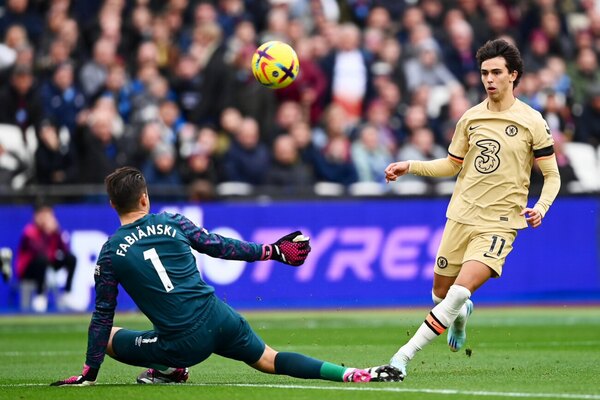 Versus / Joao Félix anota su primer gol, pero Chelsea vuelve a tropezar ante el West Ham