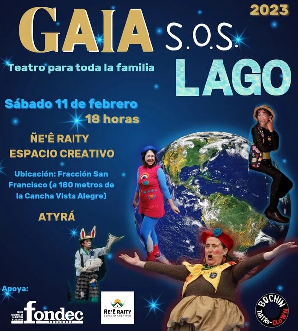 Con humor y arte, payasos intergalácticos mostrarán desde hoy cómo salvar el Lago Ypacaraí - Cultura - ABC Color