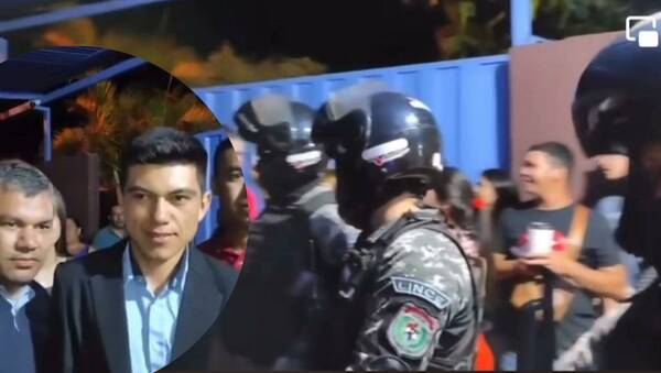 [VIDEOS] ¡Impresionante despliegue en Villarrica para recibir a Alder Alcides!