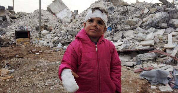 La Nación / Varios niños salvados tras el sismo en Siria y Turquía