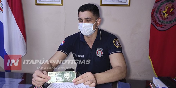 ANTE LA SOSPECHA DE UN BILLETE FALSO SE DEBE DAR AVISO A LA POLICÍA l NACIONAL - Itapúa Noticias