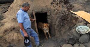 La Nación / Incendios en Chile: agricultor sobrevivió al refugiarse en horno de barro