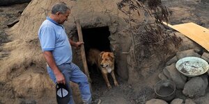Incendios en Chile: agricultor sobrevivió al refugiarse en horno de barro
