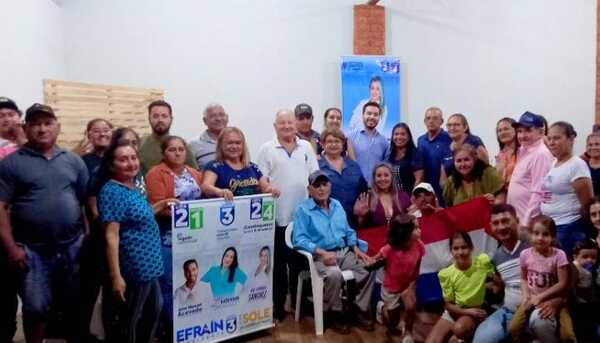 Candidata de la lista 2 compartió encuentro en Bella Vista y recibió apoyo a su candidatura