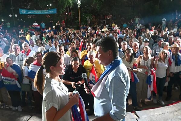 “Gran encuentro” de Efraín y Núñez hoy en Coronel Oviedo - Política - ABC Color