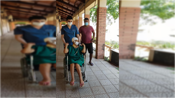 Se operó de tumor y tuvo cesárea al mismo tiempo: doña ya pudo ver y abrazar a su bebé