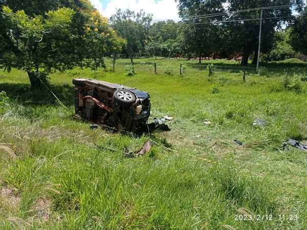 Dos personas pierden la vida en un accidente rutero