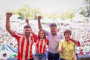 Multitudinario encuentro de la Concertación en Coronel Oviedo - Noticiero Paraguay